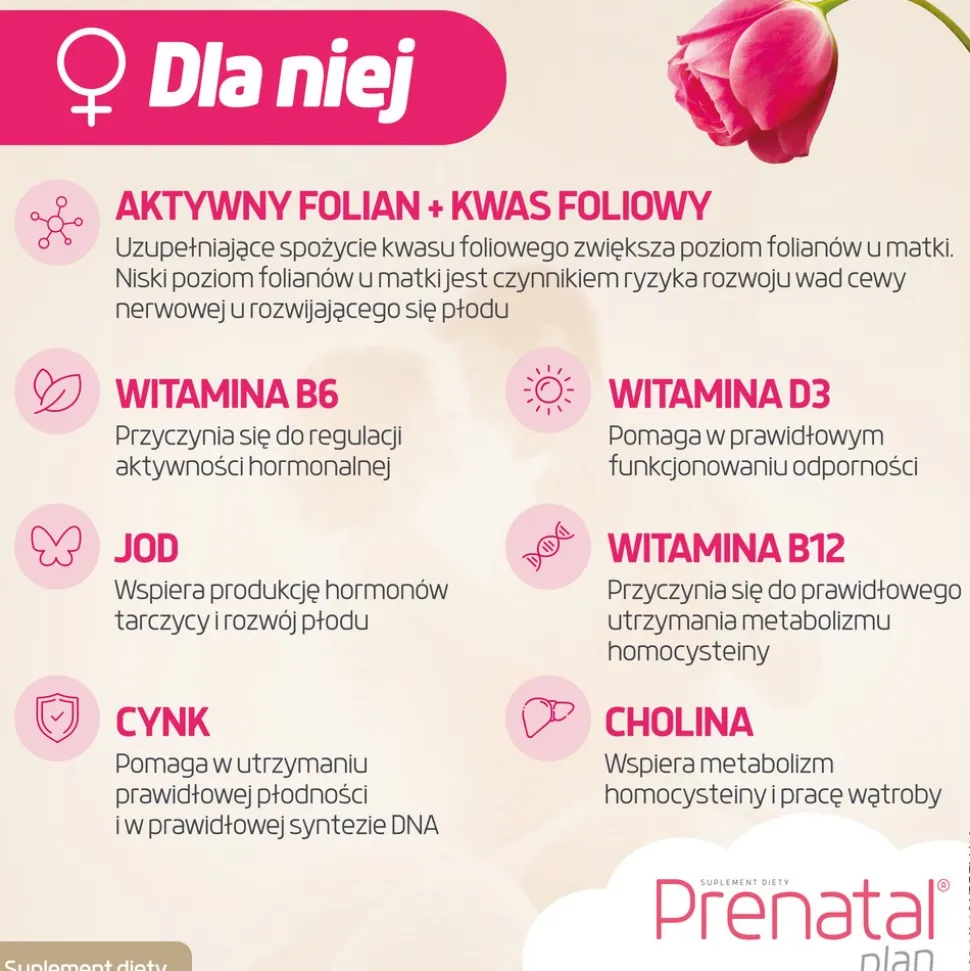 NutroPharma Prenatal Plan, kapsułki, 60 szt.