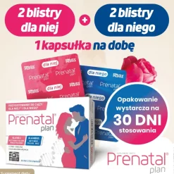 NutroPharma Prenatal Plan, kapsułki, 60 szt.