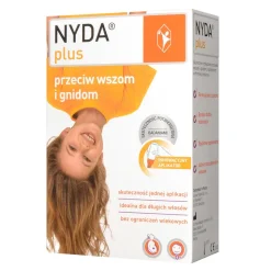 Nyda Plus, preparat likwidujący wszy i gnidy, 100 ml
