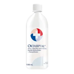 Oktaseptal, (0,10 g+2,00 g)/100 g, roztwór na skórę, 1000 ml