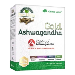 Olimp Gold Ashwagandha, kapsułki, 60 szt.