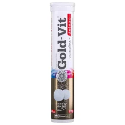 Olimp Gold-Vit Complex + Żelazo, tabletki musujące, smak pomarańczowy, 20 szt.
