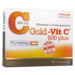 Olimp Gold-Vit C 500 plus Pure Way C, kapsułki, 30 szt.
