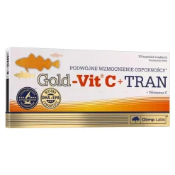 Olimp Gold-Vit C + Tran, kapsułki miękkie, 30 szt.