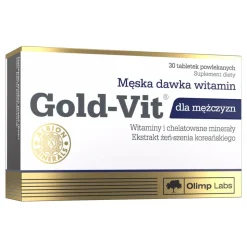 Olimp Gold-Vit dla mężczyzn, tabletki powlekane, 30 szt.