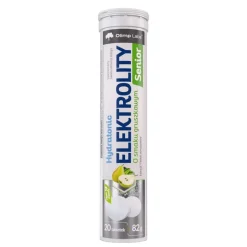 Olimp Hydratonic Elektrolity Senior, tableki musujące, smak gruszkowy, 20 szt.