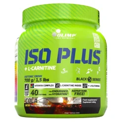 Olimp Iso Plus, proszek, smak cola, 700 g