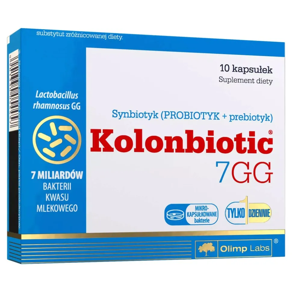 Olimp Kolonbiotic 7 GG, kapsułki, 10 szt.