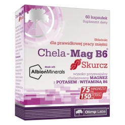 Olimp Labs Chela-Mag B6 Skurcz, kapsułki, 60 szt.