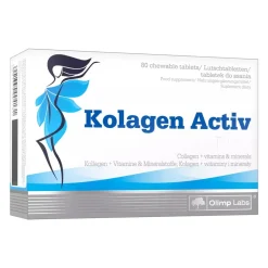Olimp Labs Kolagen Activ Plus, tabletki do ssania, smak cytrynowy, 80 szt.