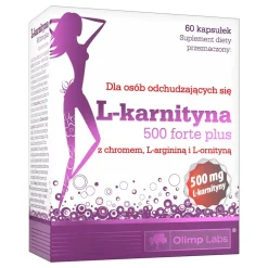 Olimp Labs L-Karnityna 500 Forte Plus, kapsułki, 60 szt.