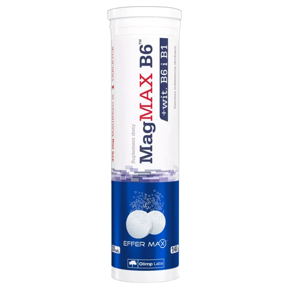 Olimp MagMax B6, tabletki musujące, 20 szt.