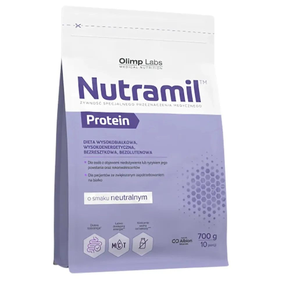 Olimp Nutramil Complex Protein, smak neutralny, proszek, 700 g