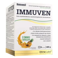 Olimp Nutramil Immuven, proszek o smaku tropikalnym, 6 x 78 g