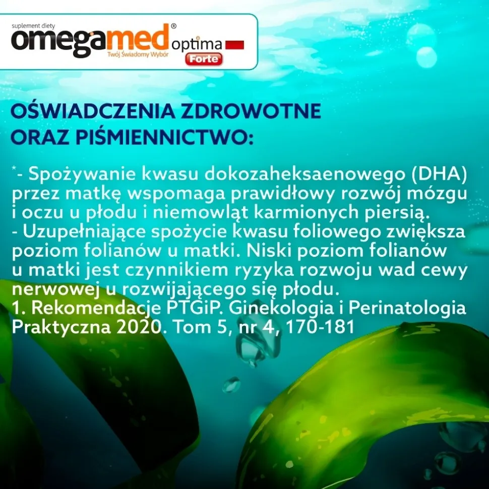 Omegamed Optima Forte, kapsułki, 60 szt.