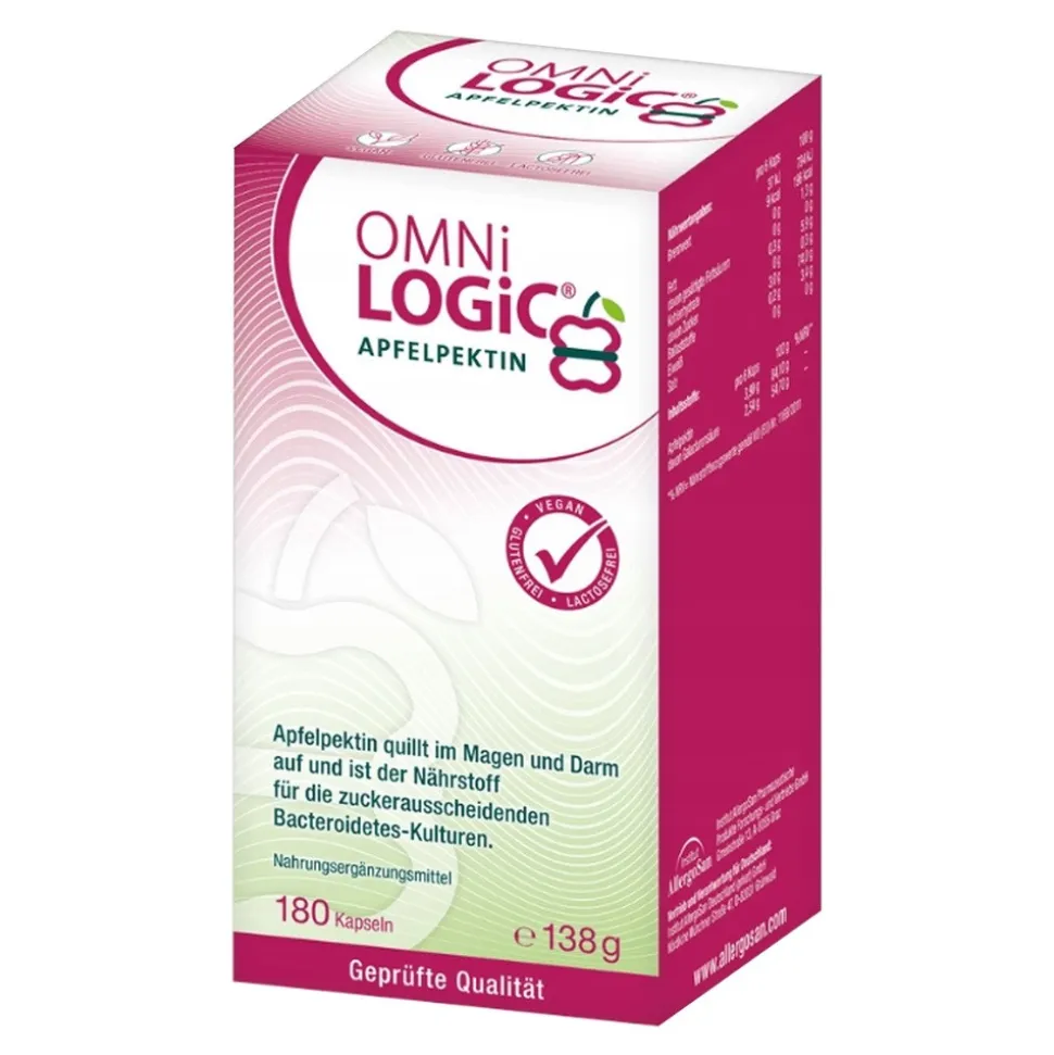 Omni Logic Apple Pectin, kapsułki, 84 szt.