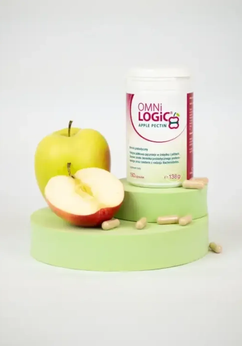 Omni Logic Apple Pectin, kapsułki, 84 szt.