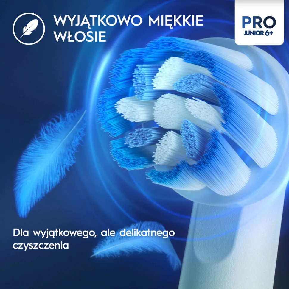 Oral-B, Pro Junior 6+, Frozen, szczoteczka elektryczna