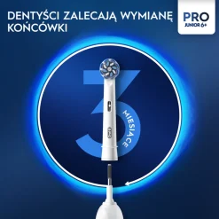 Oral-B, Pro Junior 6+, Frozen, szczoteczka elektryczna