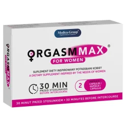 OrgasmMax for Women, kapsułki, 2 szt.