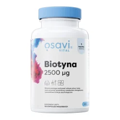 Osavi Biotyna, 2500 μg, kapsułki twarde,120 szt.