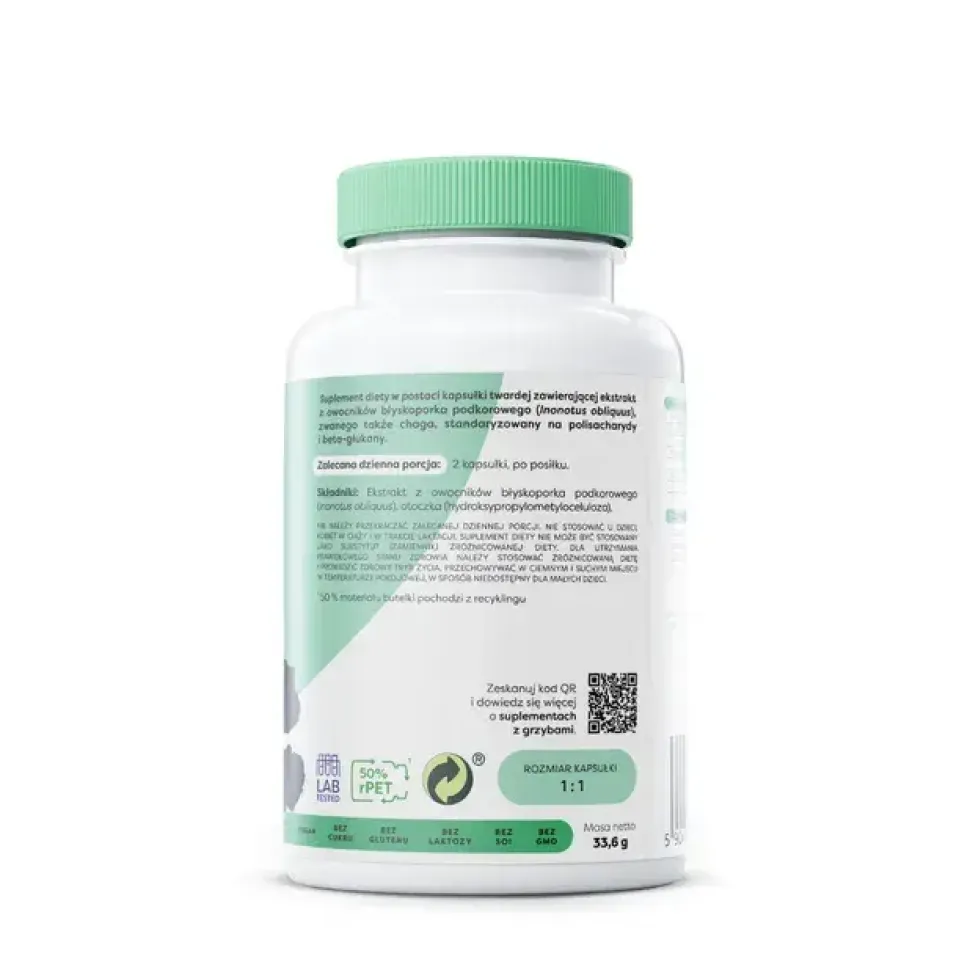 Osavi Chaga 1000 mg, kapsułki, 60 szt.
