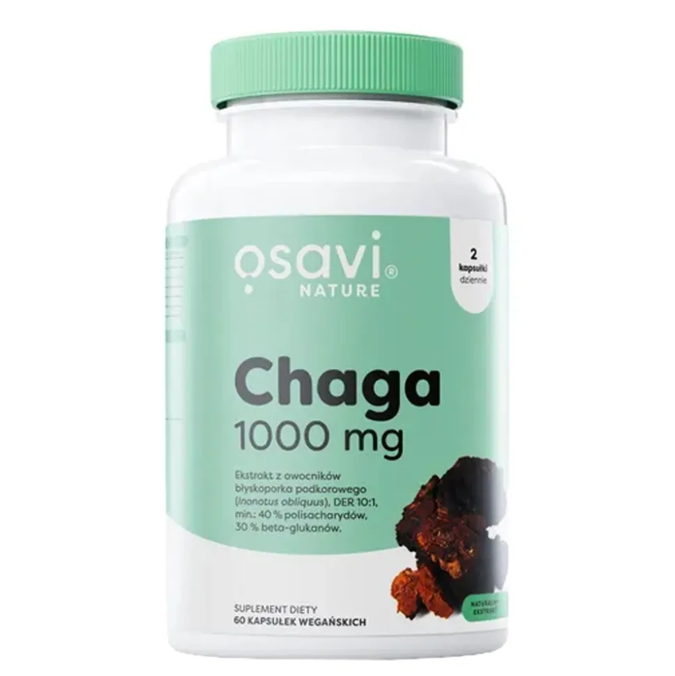 Osavi Chaga 1000 mg, kapsułki, 60 szt.