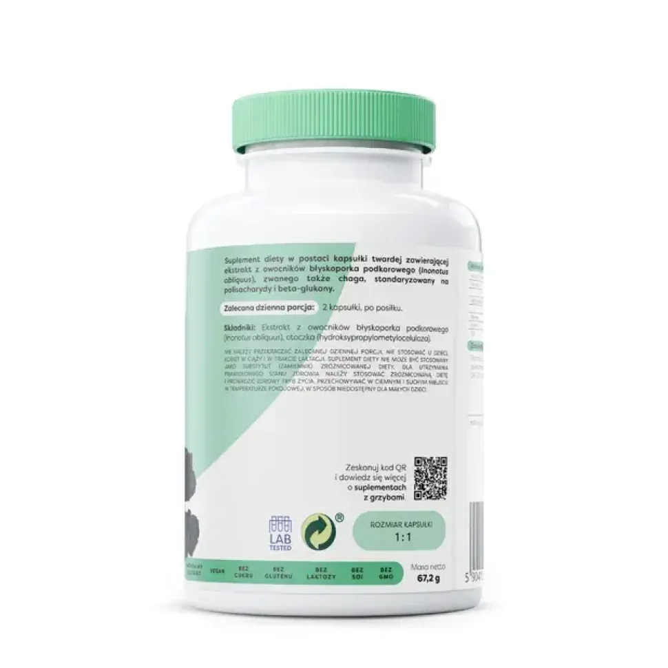Osavi Chaga 1000 mg, kapsułki, 120 szt.