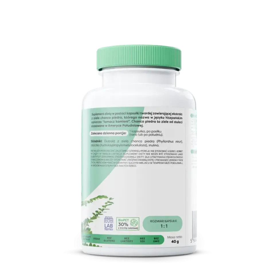 Osavi Chanca piedra 500 mg, kapsułki twarde, 60 szt.