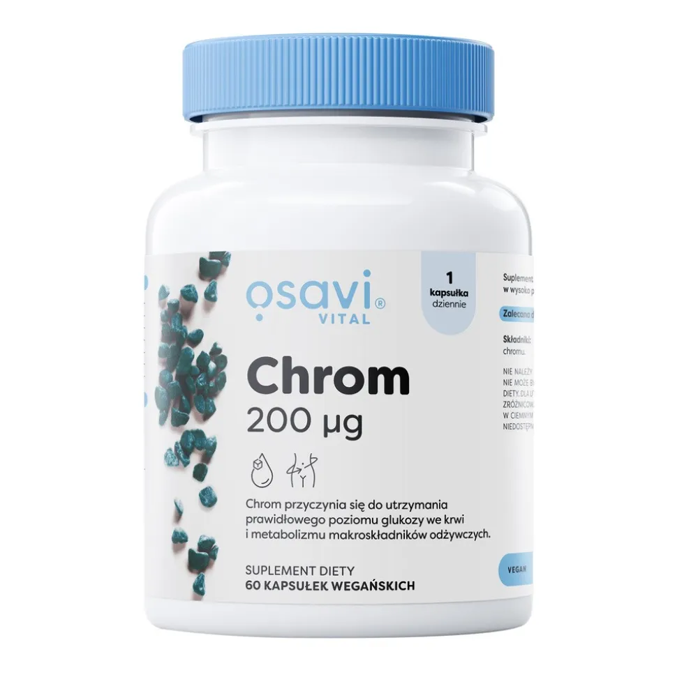 Osavi Chrom 200 µg, kapsułki twarde, 60 szt.
