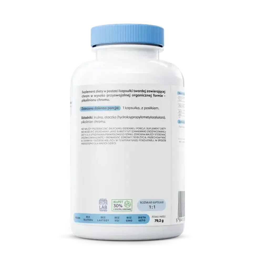 Osavi Chrom 200 mcg, kapsułki twarde, 250 szt.