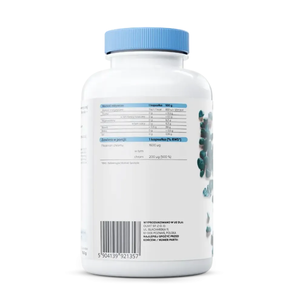 Osavi Chrom 200 mcg, kapsułki twarde, 250 szt.