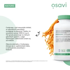 Osavi Cordyceps 1200 mg, kapsułki, 120 szt.