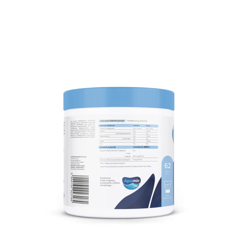 Osavi Cytrynian magnezu + B6, proszek, 250 g