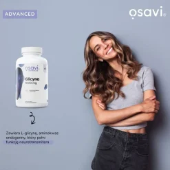 Osavi Glicyna 1000 mg, kapsułki twarde, 120 szt.