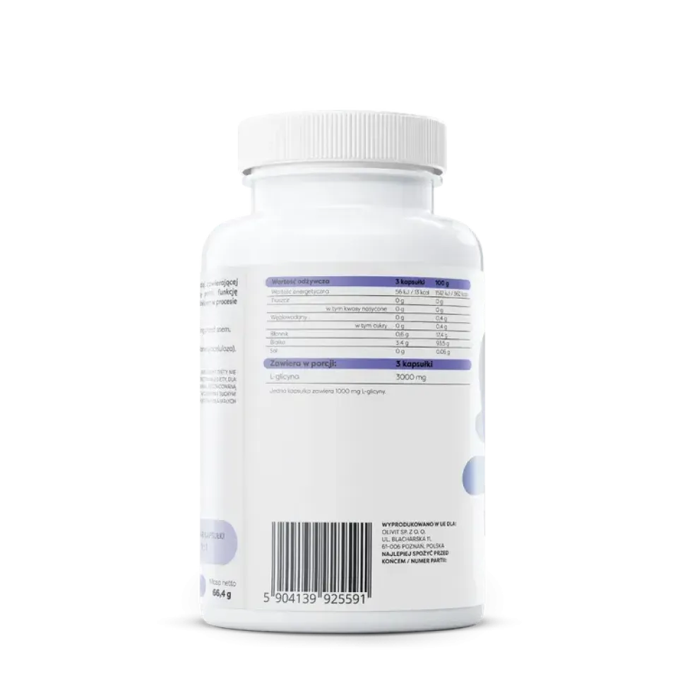 Osavi Glicyna 1000 mg, kapsułki twarde, 60 szt.