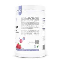 Osavi Kolagen Hydrolizowany typu I & III, proszek, smak malinowy, 660 g