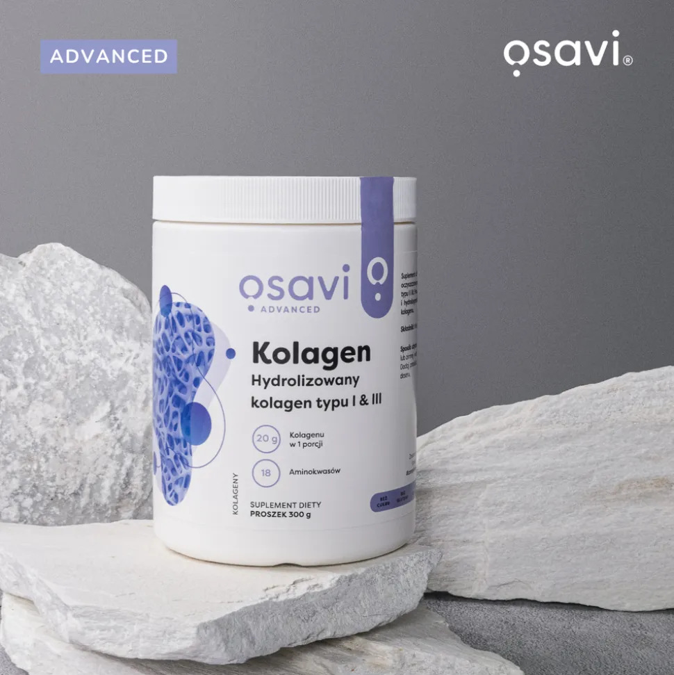 Osavi Kolagen Typu I i III, proszek, 300 g
