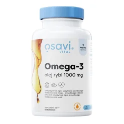 Osavi Omega-3 Olej Rybi 1000mg, kapsułki, 60 szt.