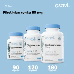 Osavi Pikolinian Cynku 50 mg, kapsułki twarde, 60 szt.