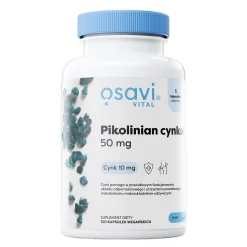 Osavi Pikolinian Cynku 50 mg, kapsułki twarde, 120 szt.