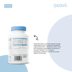 Osavi Pikolinian Cynku 50 mg, kapsułki twarde, 180 szt.