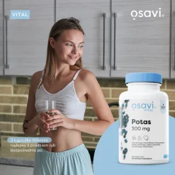 Osavi Potas 300 mg, kapsułki twarde, 90 szt.