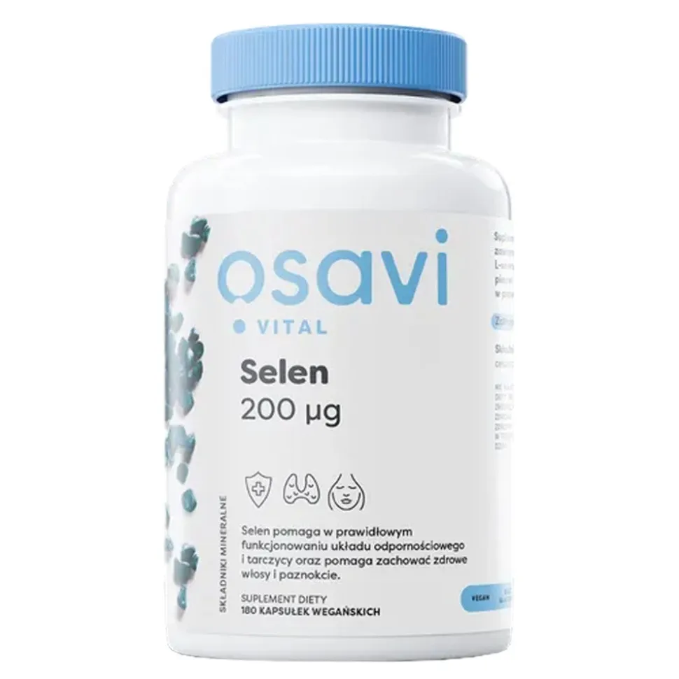 Osavi Selen 200 mcg, kapsułki, 180 szt.