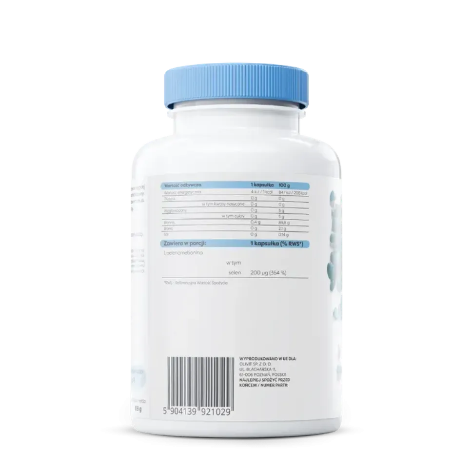 Osavi Selen 200 mcg, kapsułki, 180 szt.