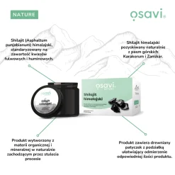 Osavi Shilajit Himalajski - żywica, proszek, 25 g