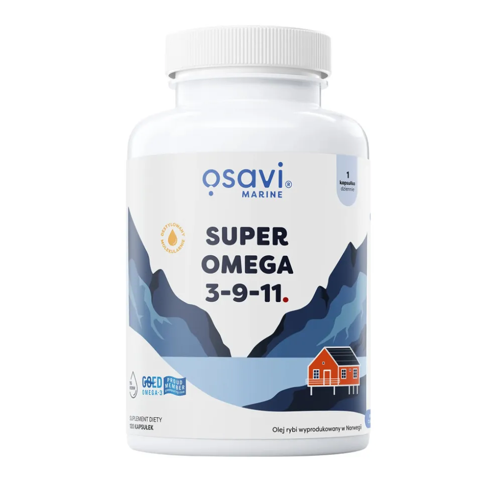 Osavi Super Omega 3-9-11, kapsułki, 120 szt.