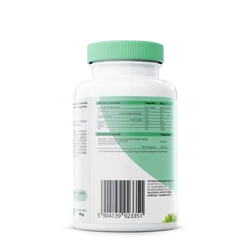 Osavi Tribulus Terrestris - saponiny 200 mg, kapsułki twarde, 120 szt.
