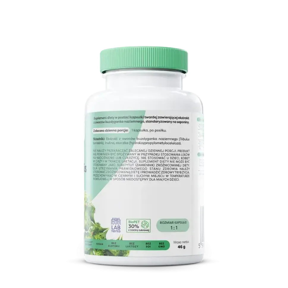 Osavi Tribulus Terrestris - saponiny 200 mg, kapsułki twarde, 120 szt.