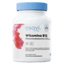 Osavi Witamina B12 Metylokobalamina 100 μg, kapsułki, 60 szt.